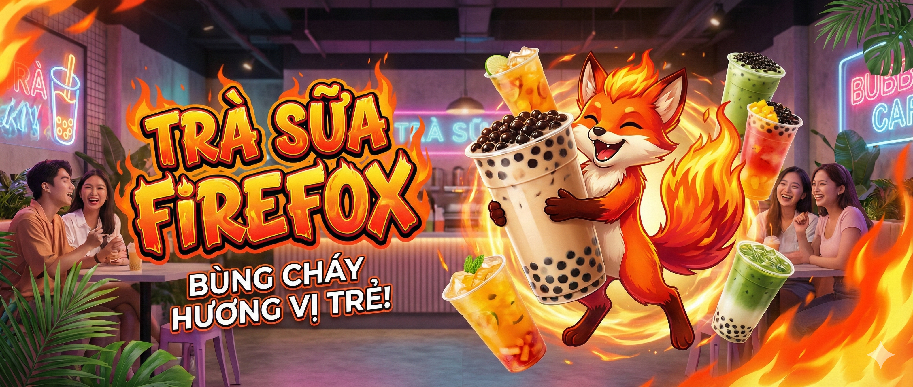 FireFox Signature Milk Tea